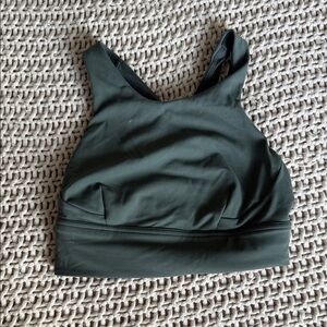 lululemon athletica Dark Green Sports Bra